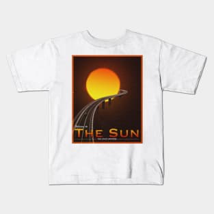 POSTCARD: THE SUN. Kids T-Shirt